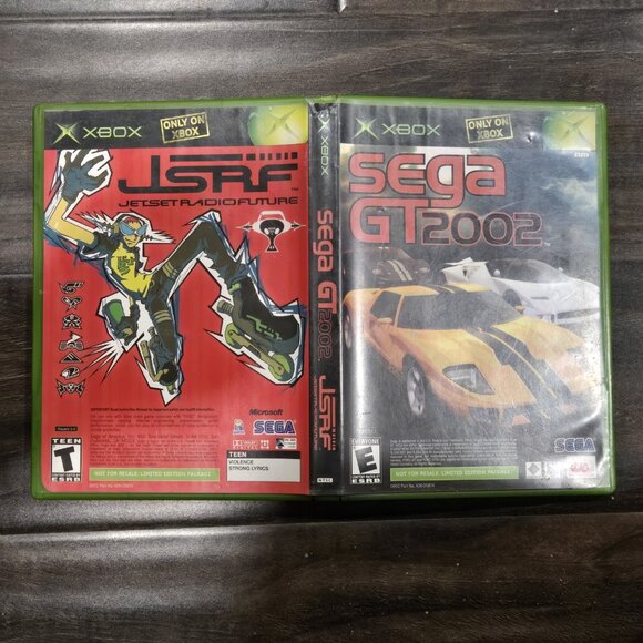 JSRF Jet Set Radio Future & Sega GT 2002 Original Microsoft Xbox ~ Complete! - Picture 2 of 5